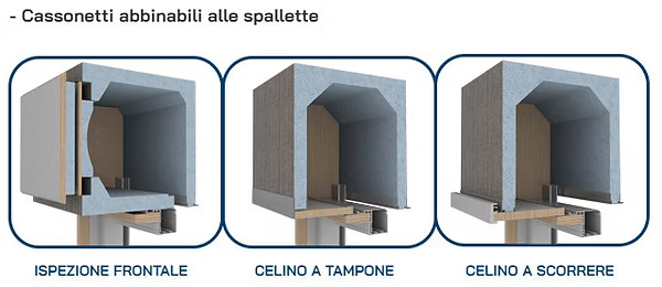 Cassonetti abbinabili per PROG