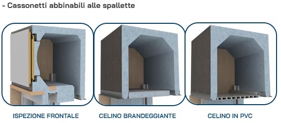 Cassonetti abbinabili per STH3I