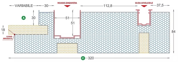 Sezioni tecniche controtelaio STH3I