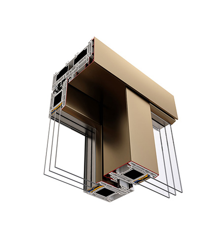 Korus WinK Slide — scorrevole in PVC e alluminio