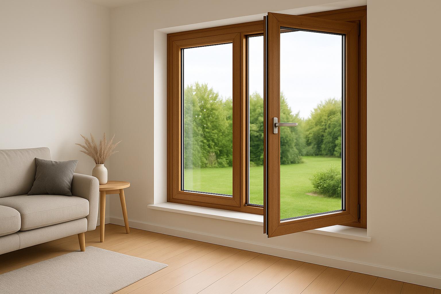 Legno e alluminio — materiale Legno e alluminio